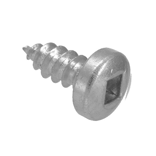 Square-Drive Rounded Tapping Screws | Harfington 