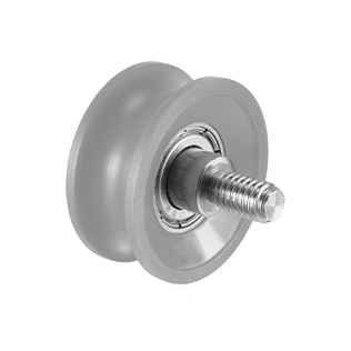 Laufrollen mit Gewinde | Harfington 