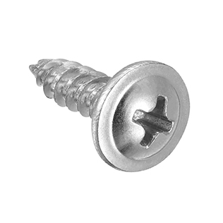 Phillips Flange Rounded Head Tapping Screws | Harfington 